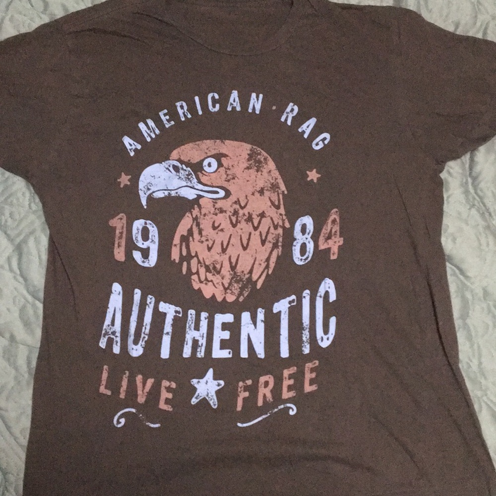 American Rag Live Free Large T-shirt